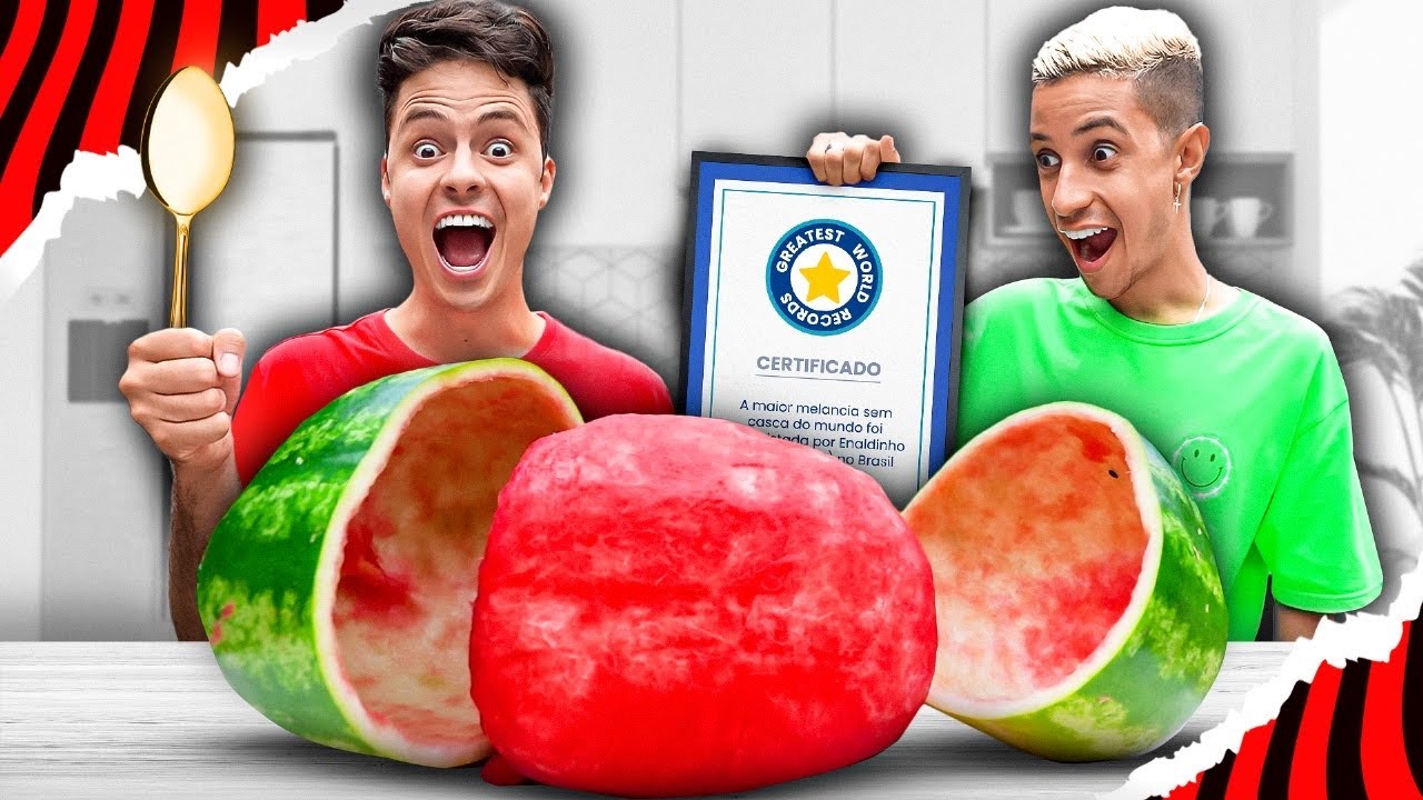 PROVEI AS COMIDAS MAIS RARAS DO MUNDO!