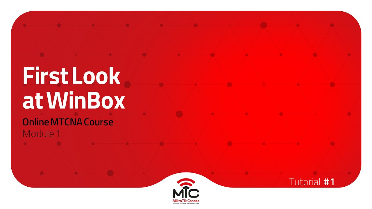 WinBox: First Look at MikroTik's RouterOS Management Utility - Toddler Tutorials Episode 1