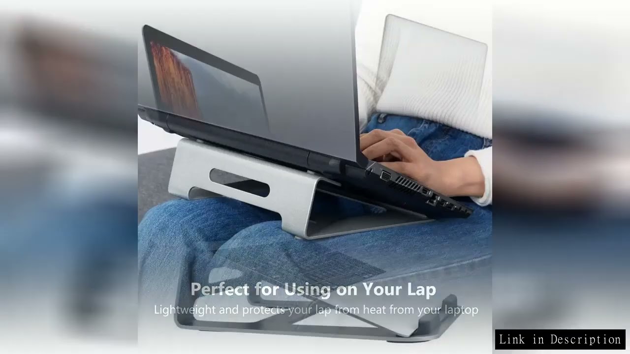 Portable Laptop Cooling Pad Aluminum Cooler NoteBook Holder Laptop Stand for iPad Macbook Air Pro Me