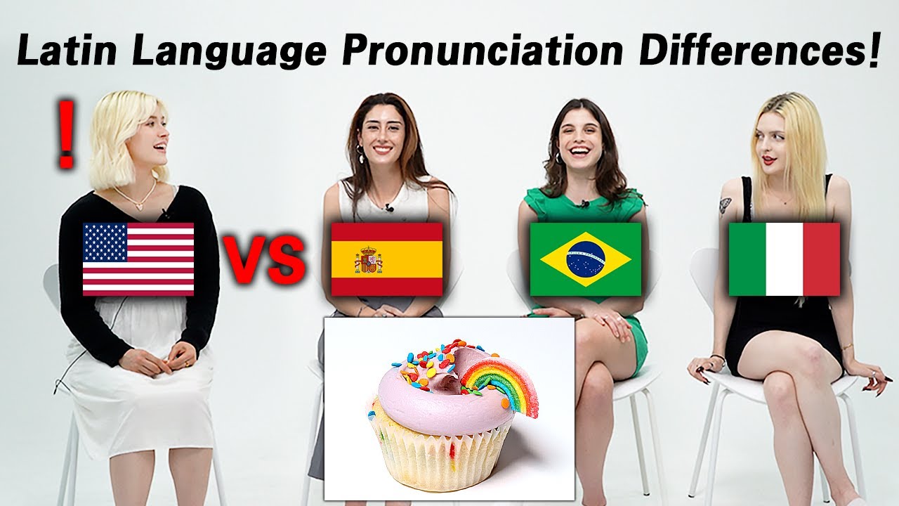 American was Shocked by the Word Differences Between Spanish, Portuguese and Italian!!