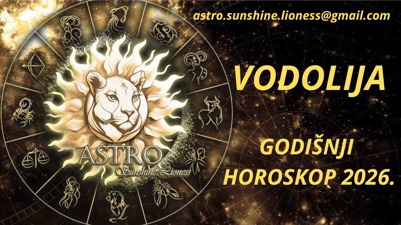 Vodolija - Godišnji horoskop 2026.