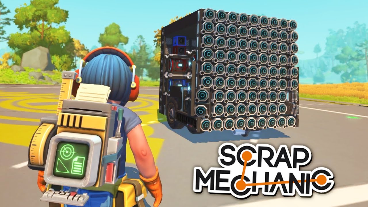 ЛУЧШИЙ ИИ РОБОТ 🦾 в SCRAP MECHANIC