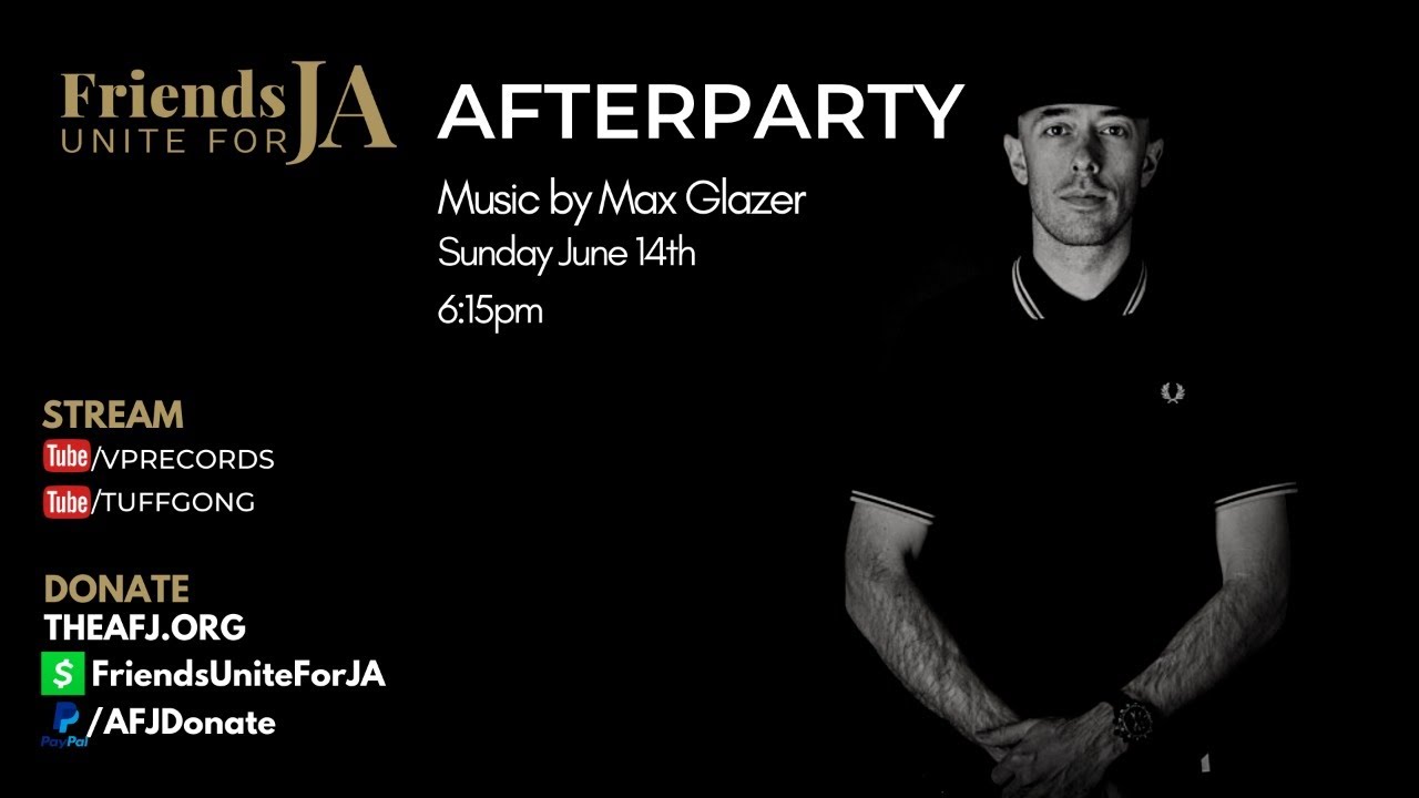 Friends Unite for JA After Party | Music by Max Glazer