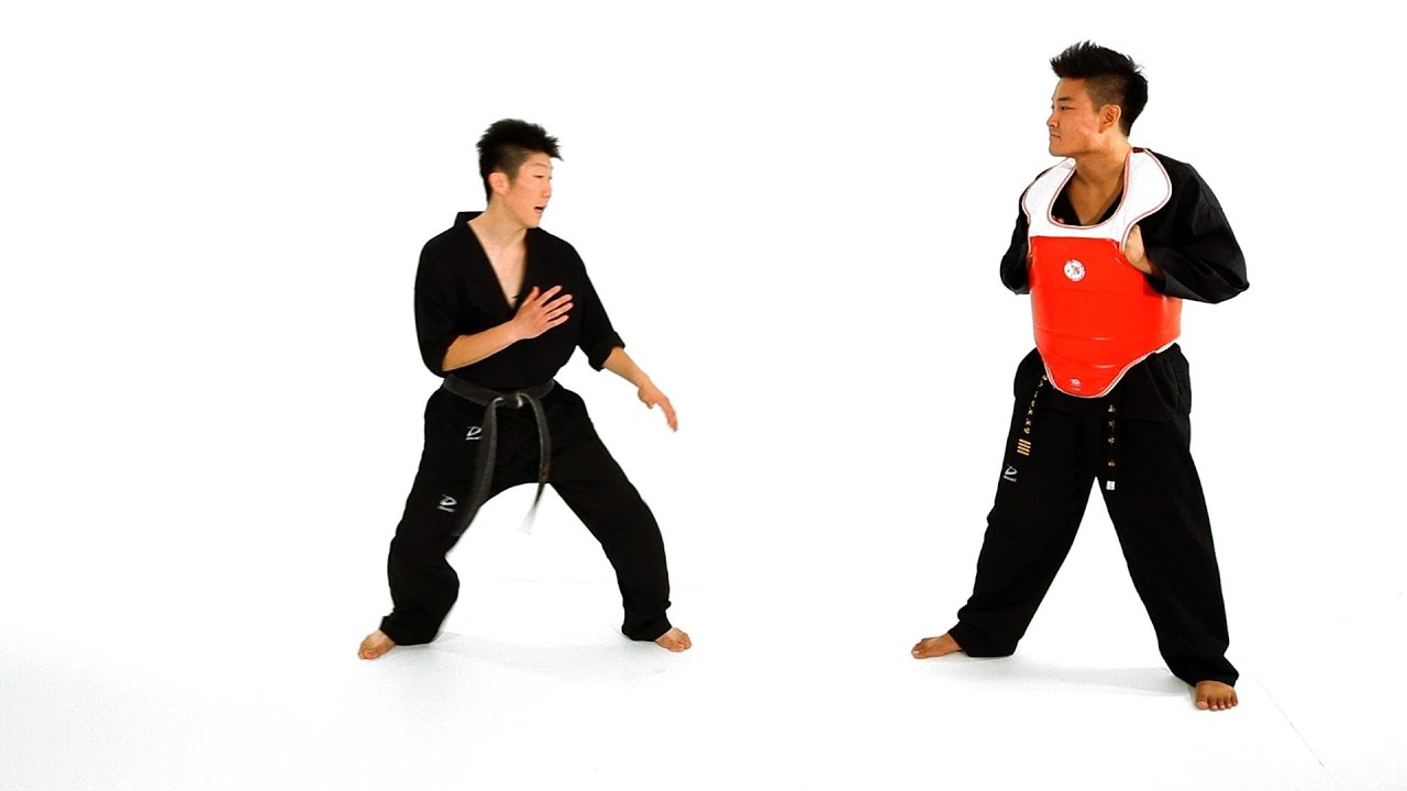 Slide Forward & Slide Back Technique | Taekwondo Training
