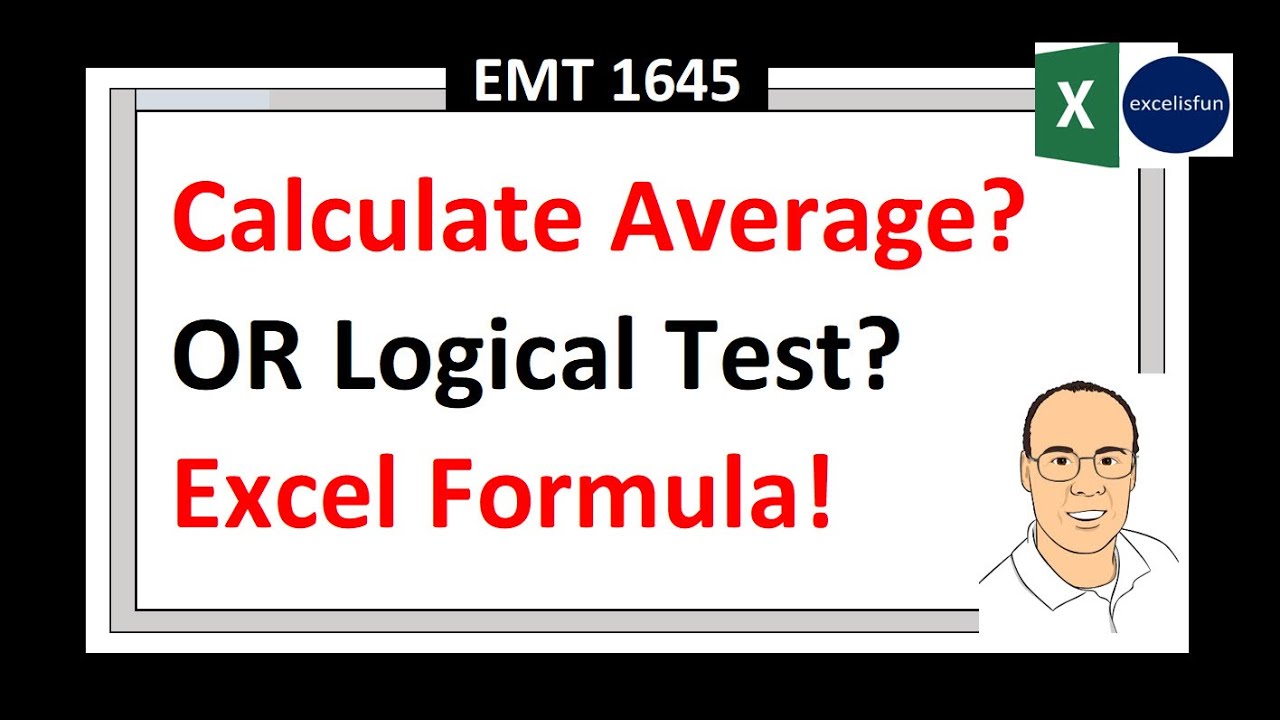 OR Logical Test Average Excel Formula. DAVERAGE or Array Formula? Excel Magic Trick 1645