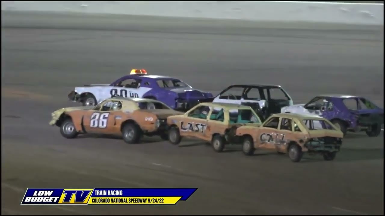 Train Racing Figure 8 - Colorado National Speedway 9/24/2022