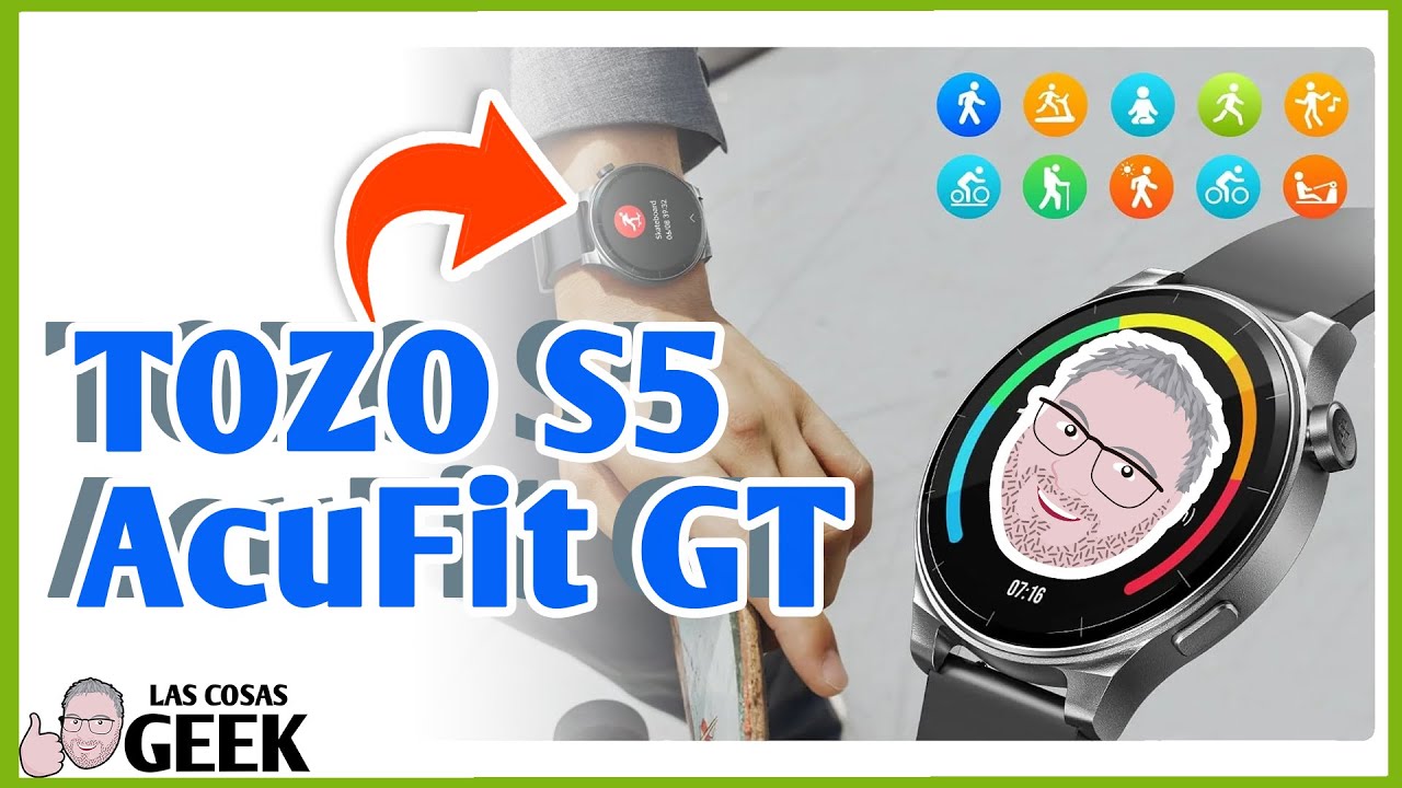TOZO S5 ⌛ SMARTWATCH PREMIUM por MENOS de lo que crees