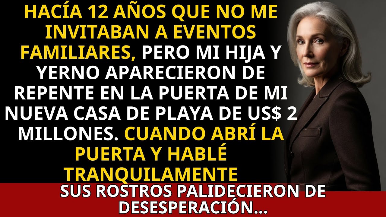 Después De 12 Años Sin Ser Invitada A Eventos Familiares, Aparecieron De Repente En Mi Lujosa Casa..