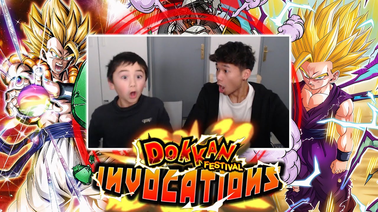1000DS AVEC LE FRÈRE ! INVOCATIONS GOGETA x GOHAN SSJ2 LR 10 ANS ! Dokkan Battle