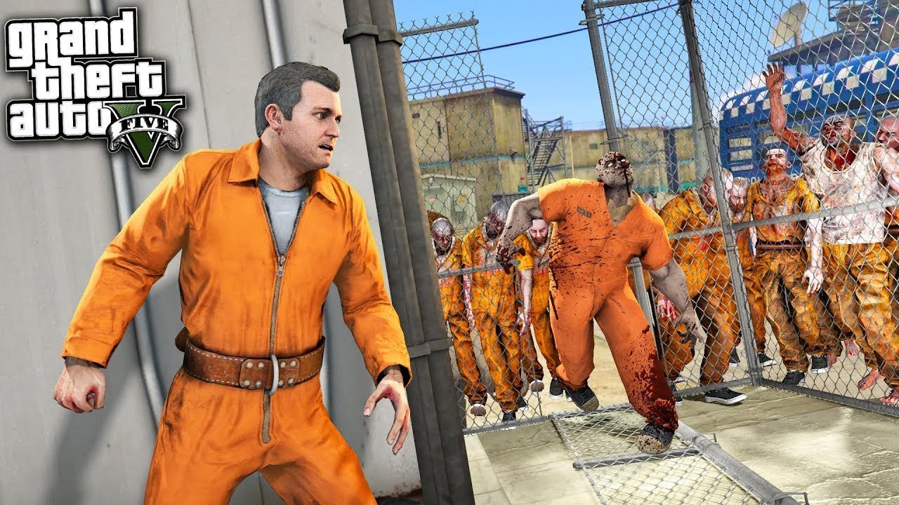 ТЮРЕМНАЯ ЖИЗНЬ В GTA 5! - ПОБЕГ ИЗ ТЮРЬМЫ! - ГТА 5 МОДЫ