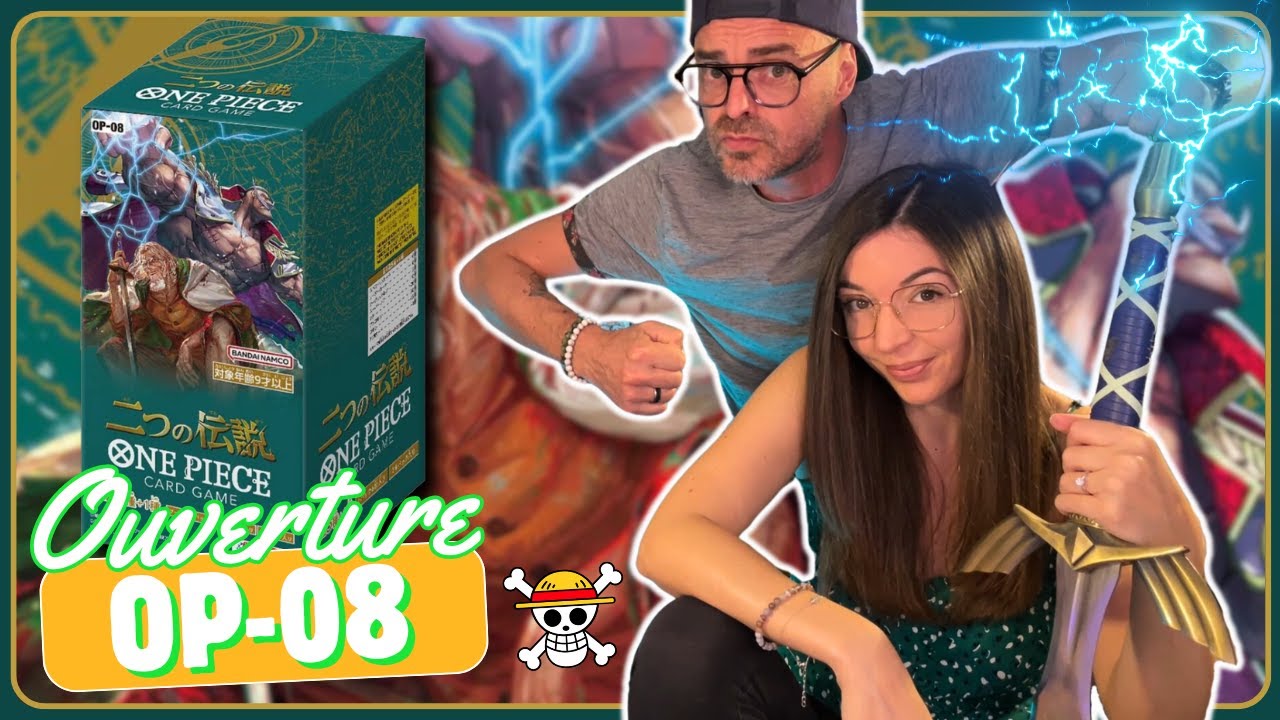 OP08 ONE PIECE CARD GAME Ouverture de DISPLAY TWO LEGENDS ! UNBOXING JAPONAIS🔥Très jolies CARTES ! 😍