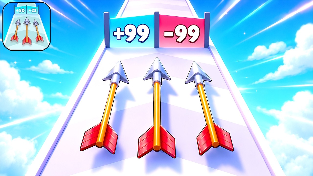 ARROW RUN RACE: ARCHERY GAMES - Gameplay Walkthrough (Android,iOS) Latest Update Freeplay