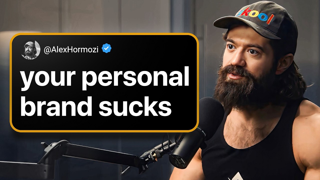 Alex Hormozi's Advice on Personal Branding