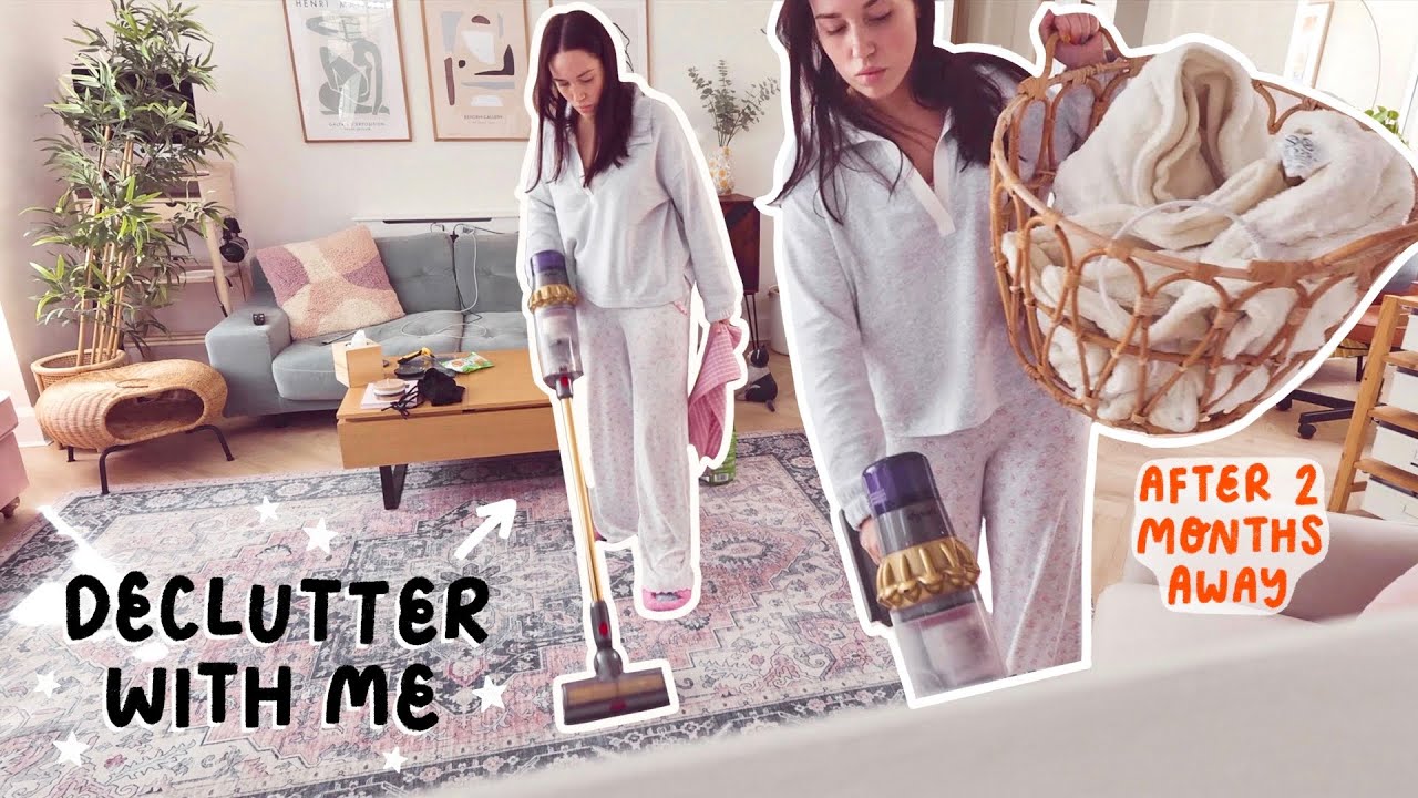Decluttering my apartment after 2 months away *fail* 😅