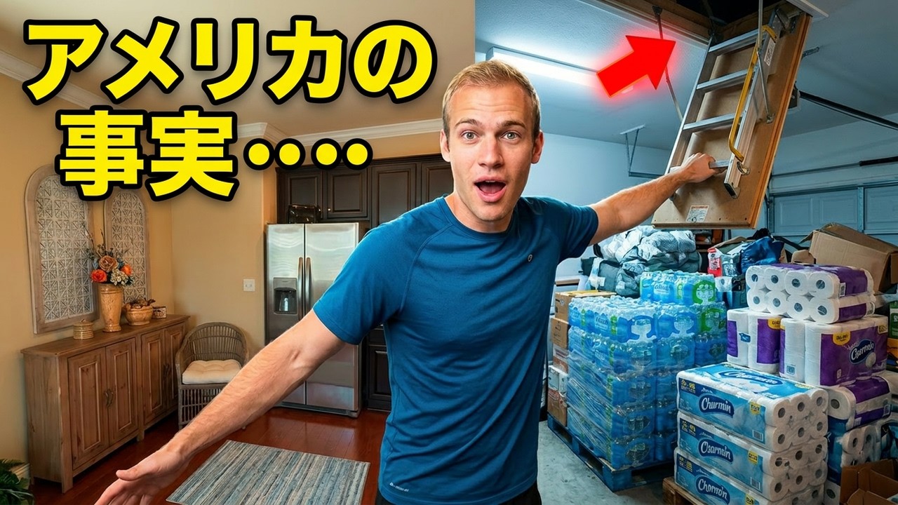 【初公開】これがアメリカの普通のおばあちゃんの家です…日本人が想像してるのと違うかも。。。