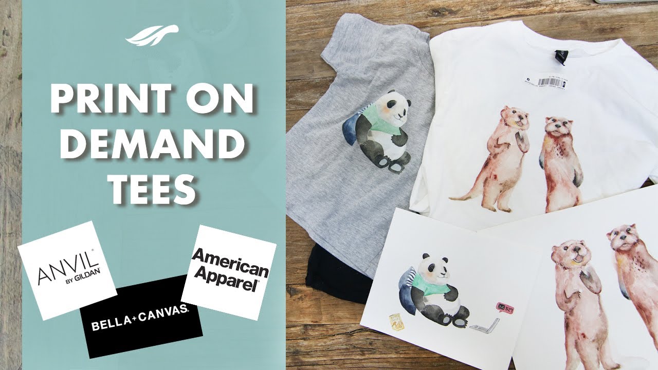 Printful Tees Review: Comparing 3 T-Shirt Brands and DTG (Direct to Garment) Print Quality