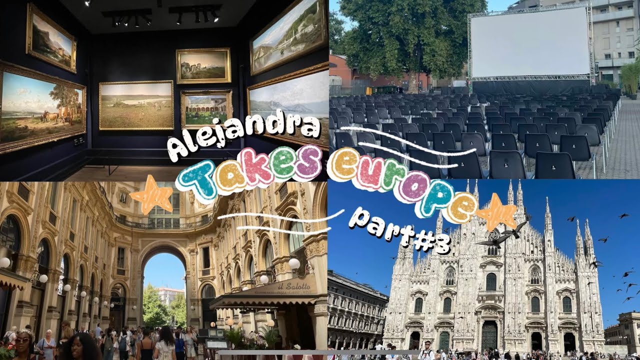 ALEJANDRA TAKES EUROPE | ULTIMO DIA EN MILAN