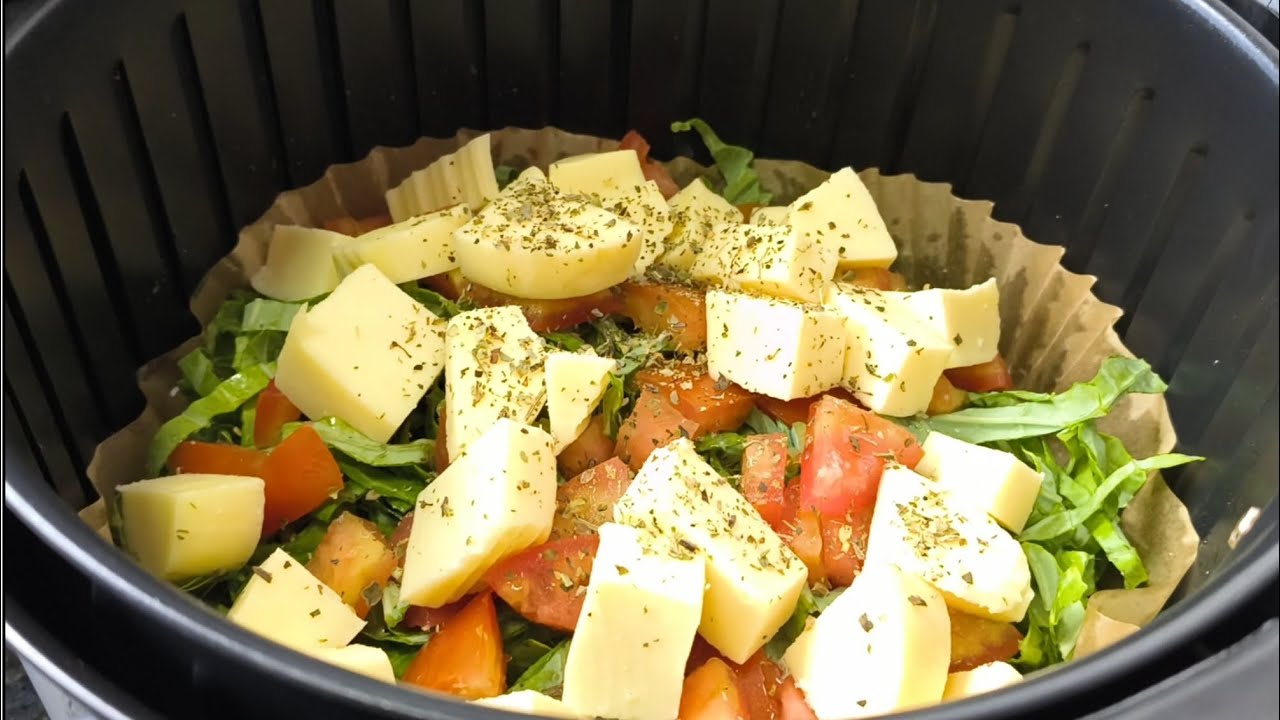 Esta receita na Air Fryer tornou - se viral e fica pronta em apenas 10 minutos 