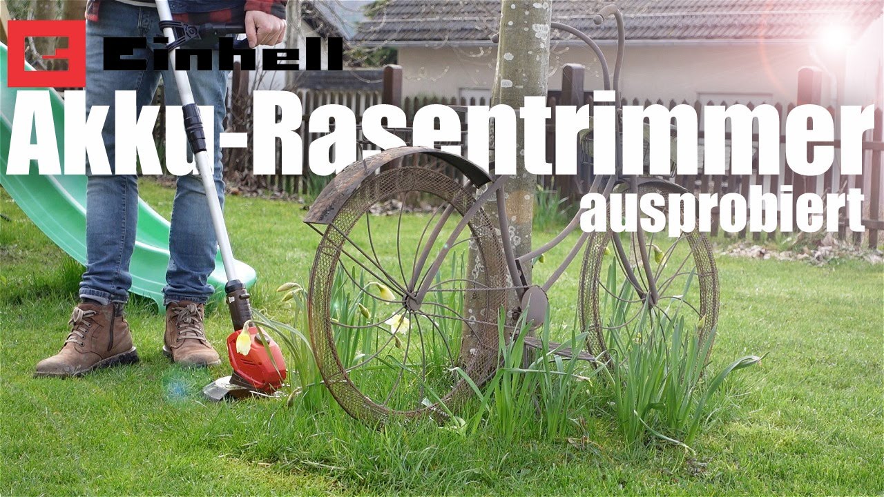 Einhell GE-CT 18 Li-Solo | Akku-Rasentrimmer | Review