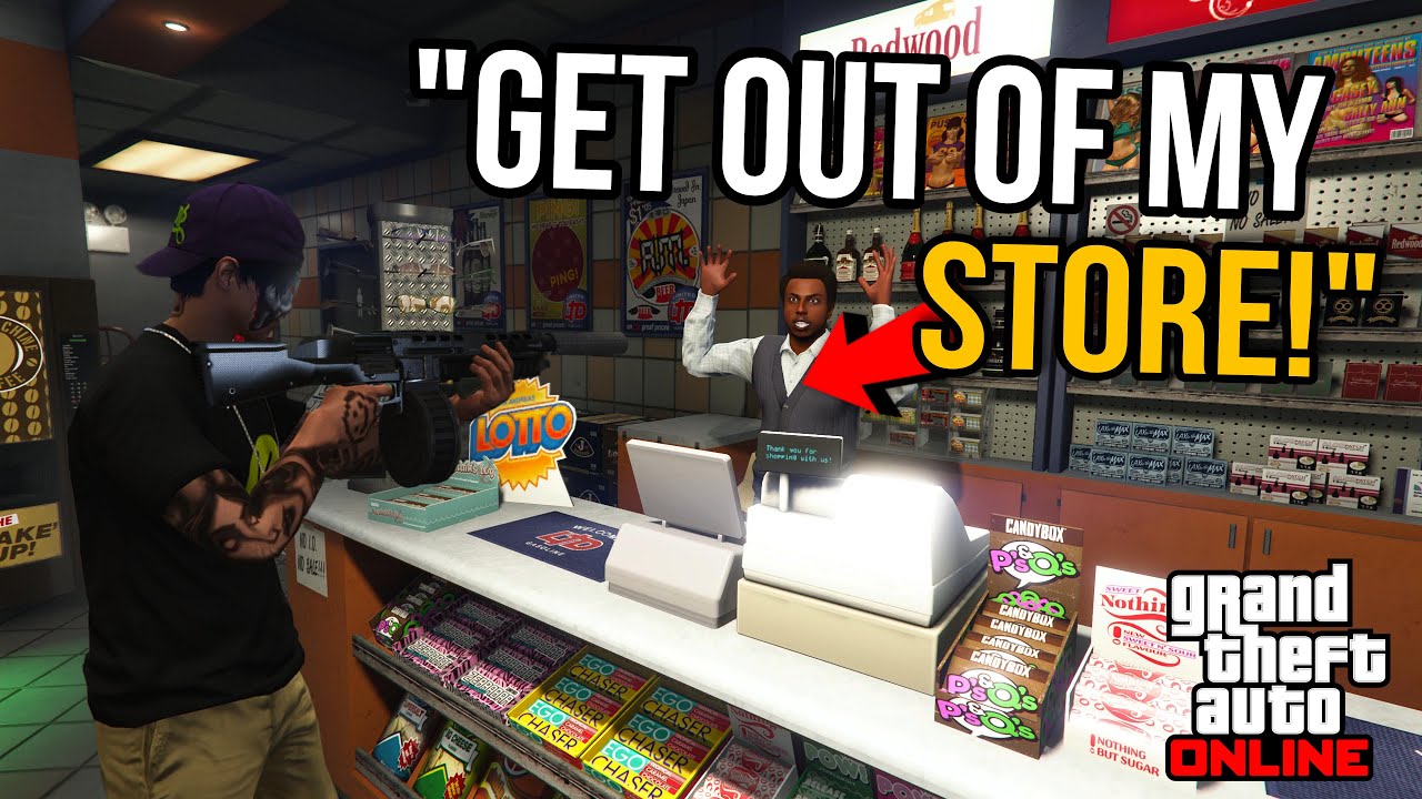 I Robbed 5 Stores Without Killing As Xpertthief In GTA 5 Online (CHALLENGE)