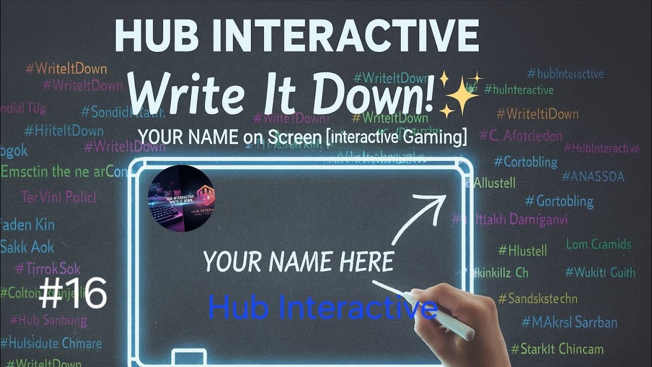 Live Shoutouts: Writing YOUR Names Down! ✍️ Episode16