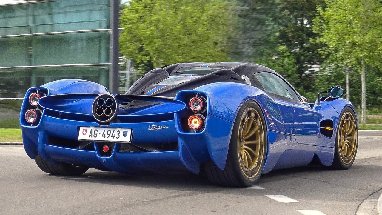 Beautiful Compilation of The Pagani Utopia!