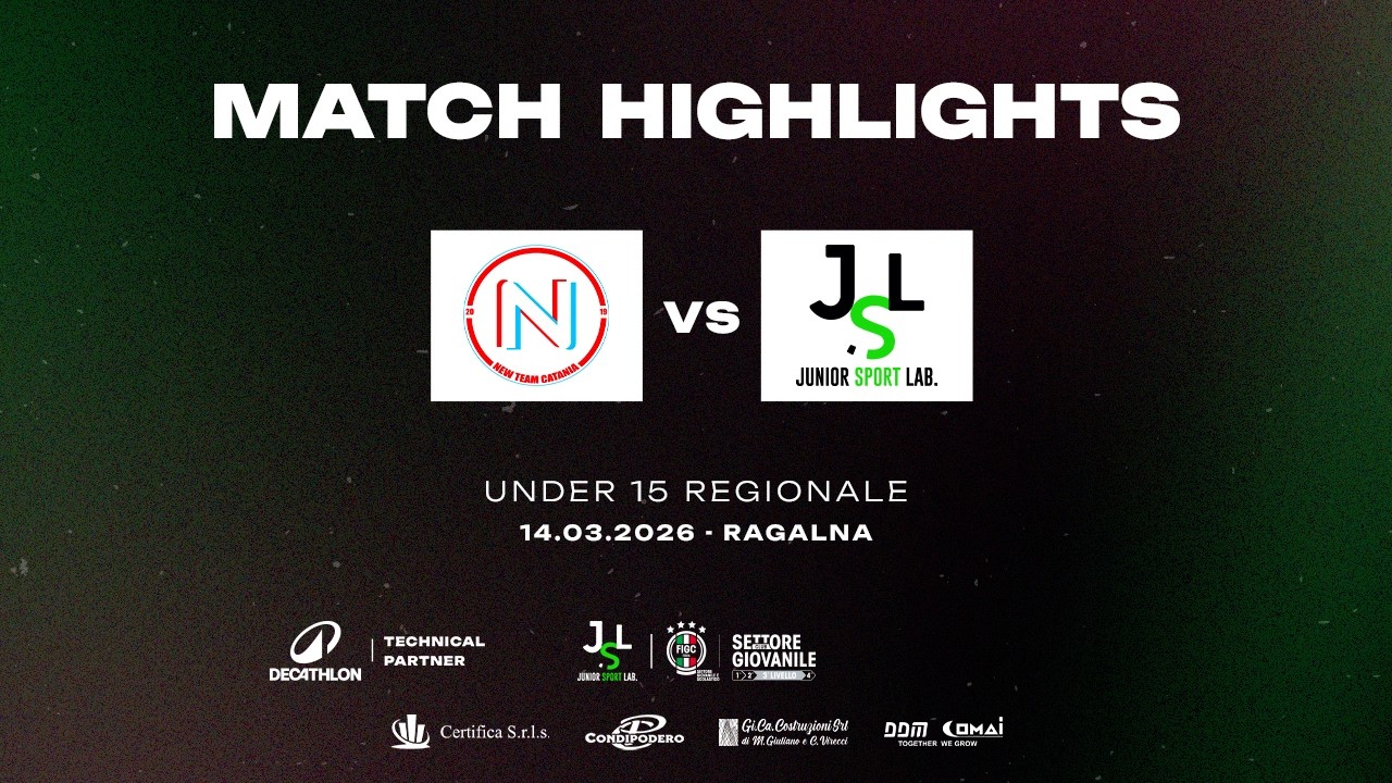 📹 HIGHLIGHTS | New Team Catania | U15 Regionale - 21a Giornata 🏆