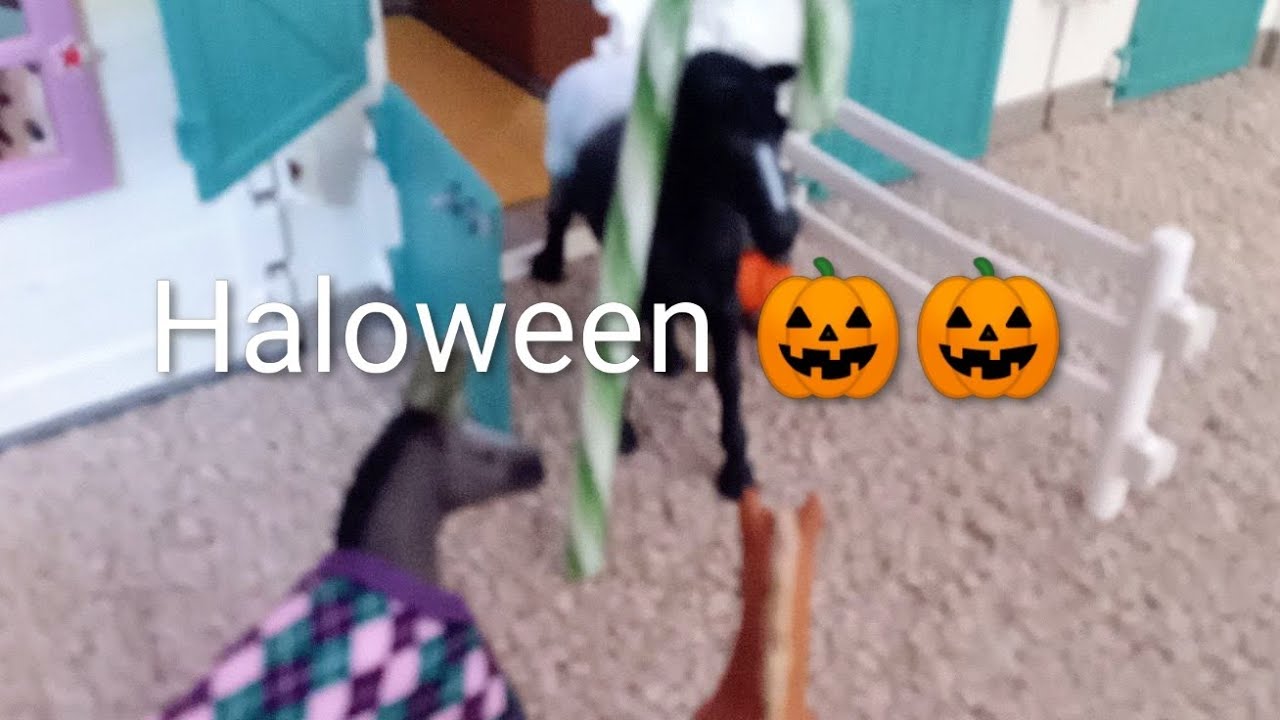 Speciał na Halloween 🎃🎃 śmieszna historia Schleich 🐴🐴