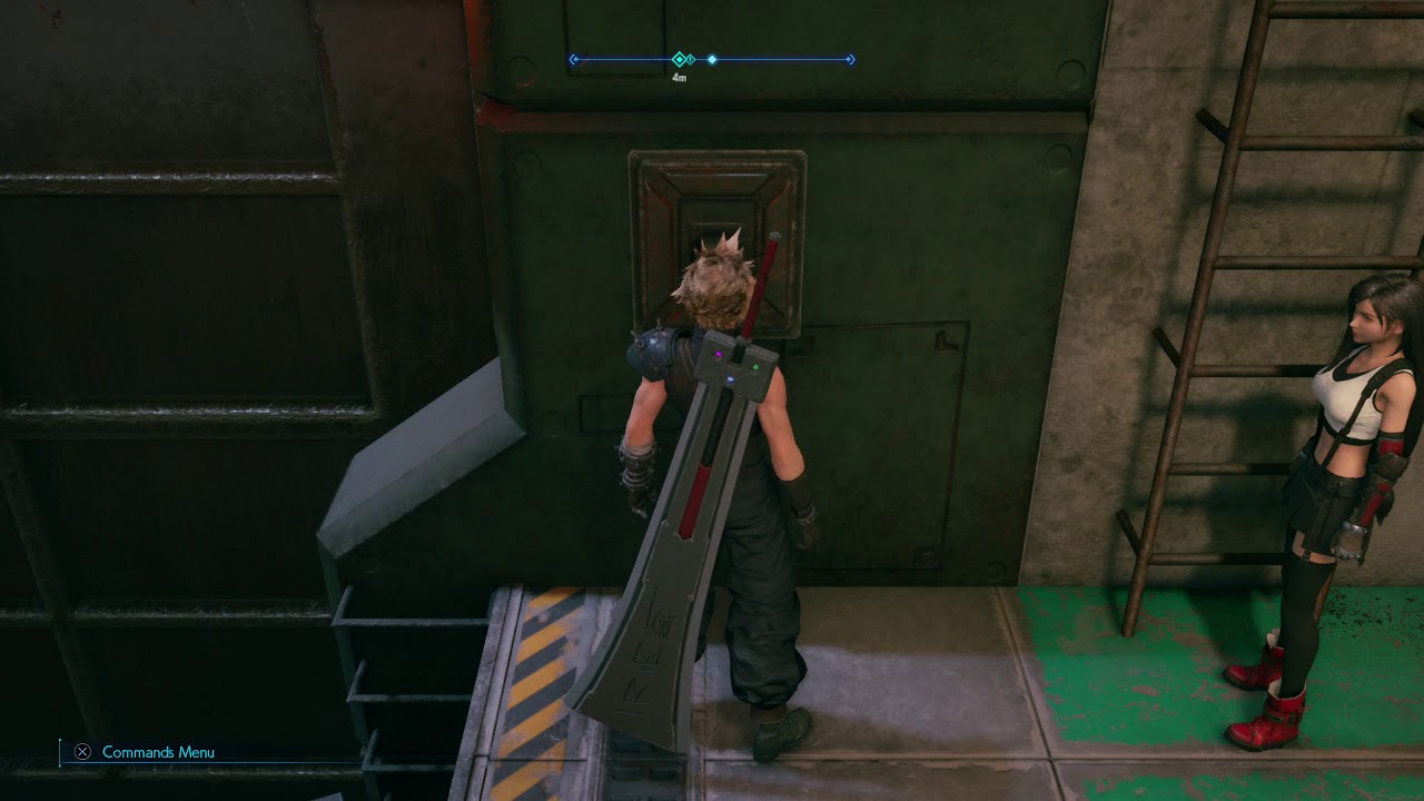 Final Fantasy VII Remake Cross Over Top of Sluice Gate
