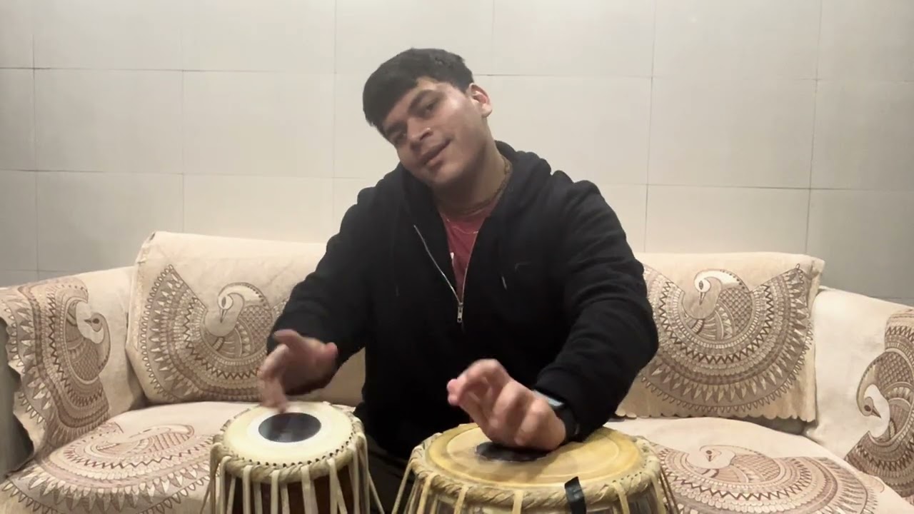 Dil Tadap Tadap Ke Keh Raha Hai Old Lata Mangeshkar Song Tabla Cover Anurag Negi 