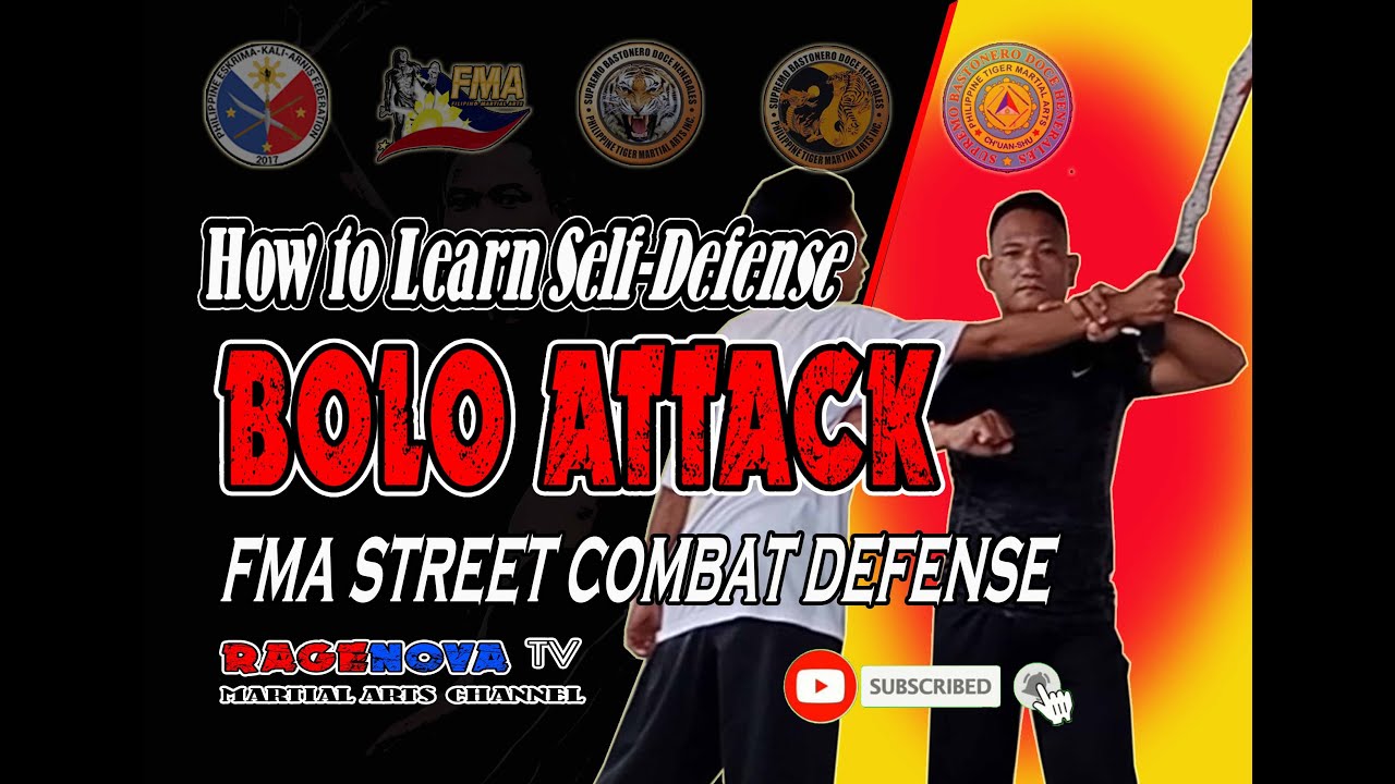 HOW TO LEARN SELF DEFENSE I AGAINST BLADED WEAPON ATTACK I FMA Street Combat Defense