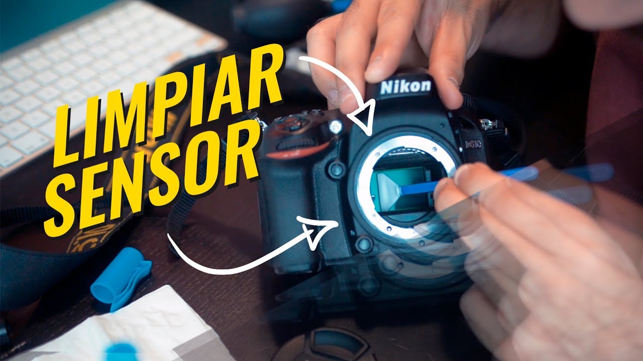 📷 Cómo LIMPIAR el SENSOR de una CÁMARA réflex *Funciona* ✅