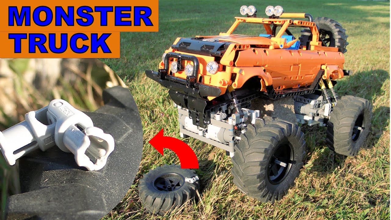 LEGO BIG MONSTER TRUCK 4x4 RC .