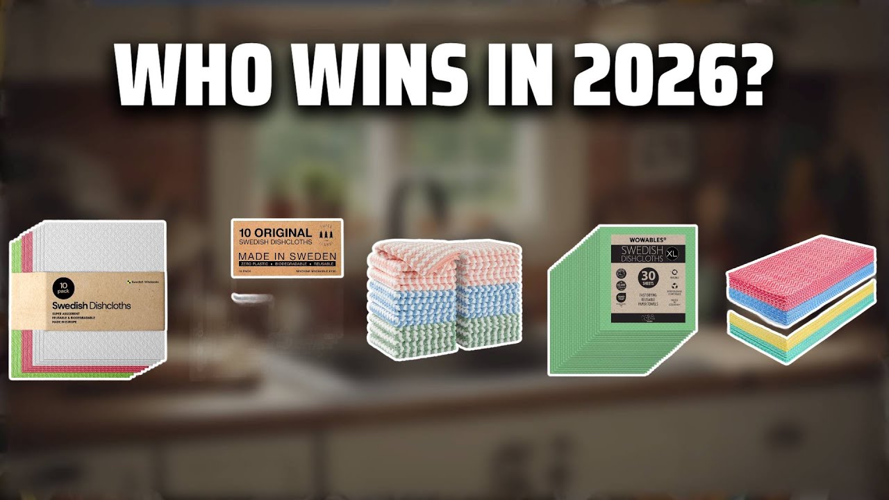 The Top 5 Best Dish Cloths in 2026 - Must Watch Before Buying!