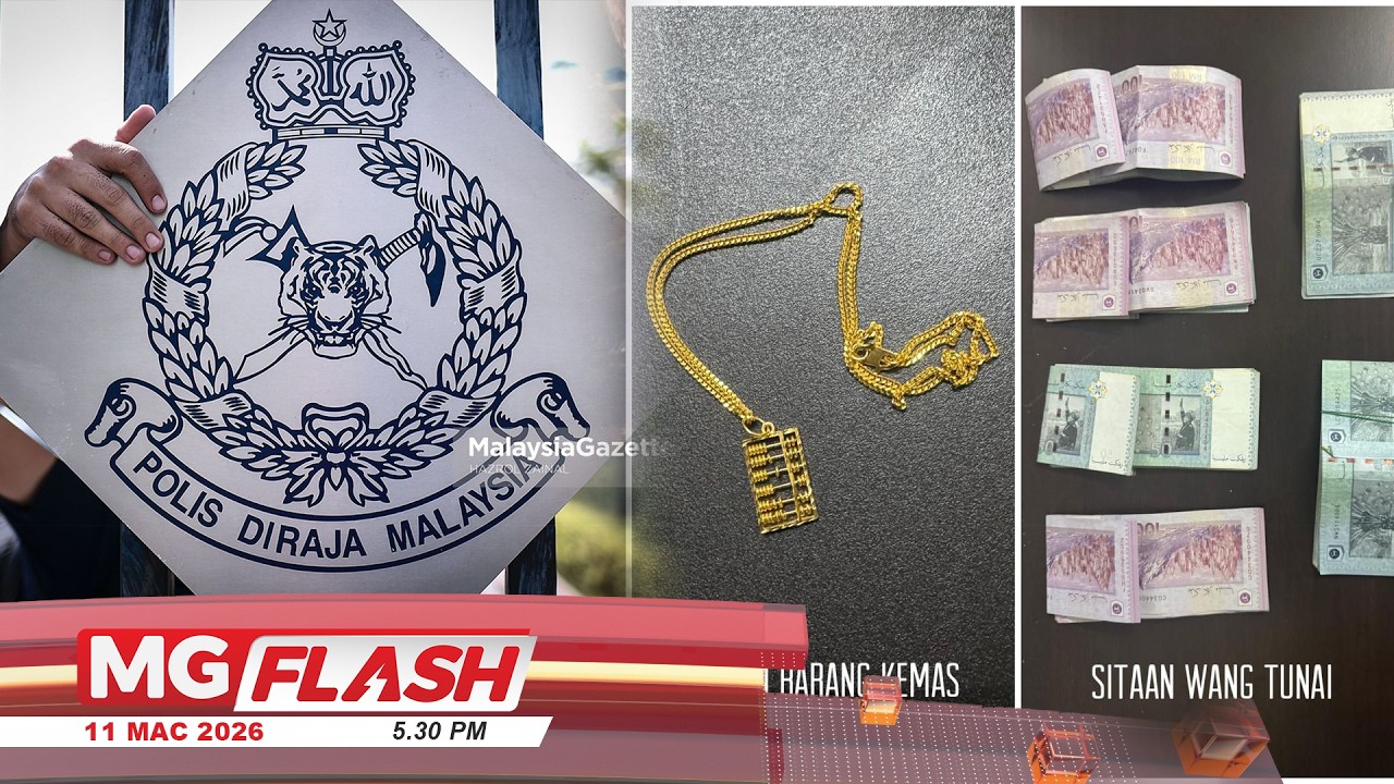 ⁠Sindiket ‘Runner’ Dadah Tumpas, Rampasan Dan Sitaan Lebih RM1.8 Juta #MGFlash