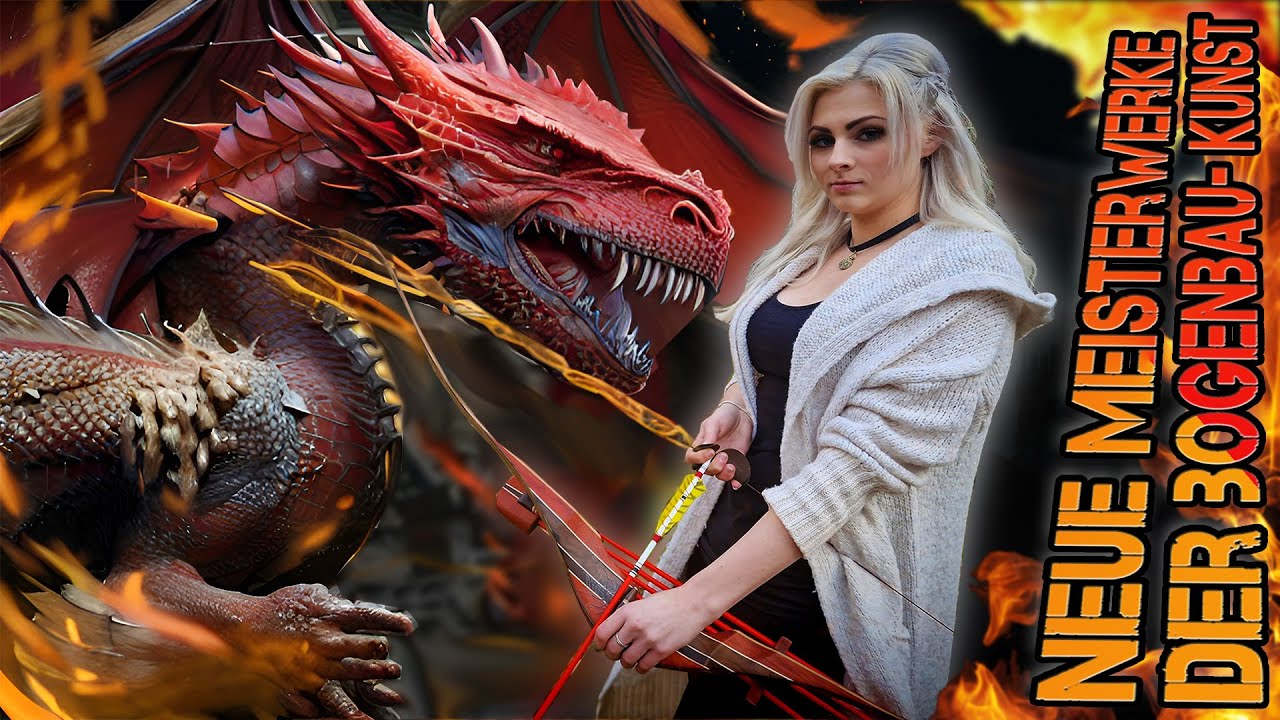 👹🐉Meisterwerke der Bogenbaukunst | 🔥Der neue Red Dragon Bocote und Diablo III