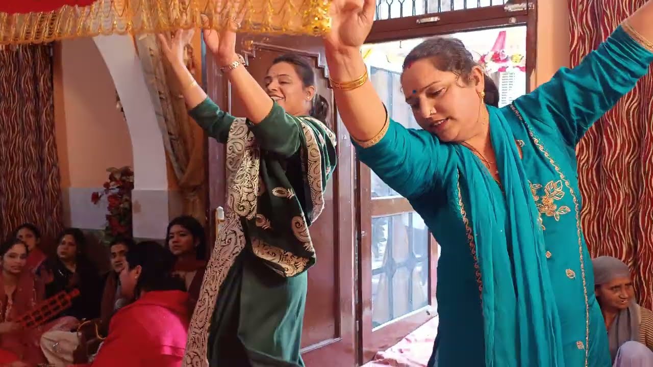 बहुत प्यारा कृष्ण भजन एक बार जरुर सुने |भाई की शादी | सत्संग |cousin's wedding 