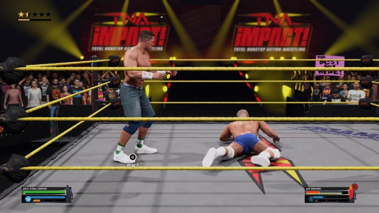 WWE 2K25 JOHN CENA VS JOE HENDRY