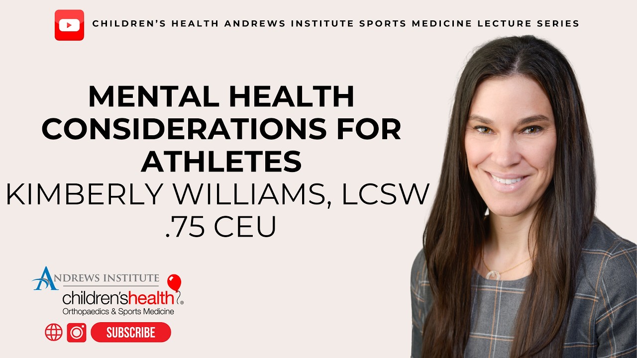 Mental Health Considerations for Athletes