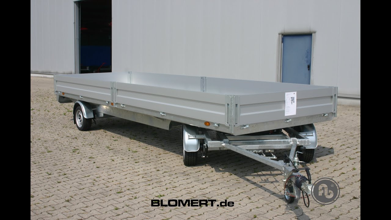 Blomert Drehschemel PKW-Anhänger / www.blomert.de