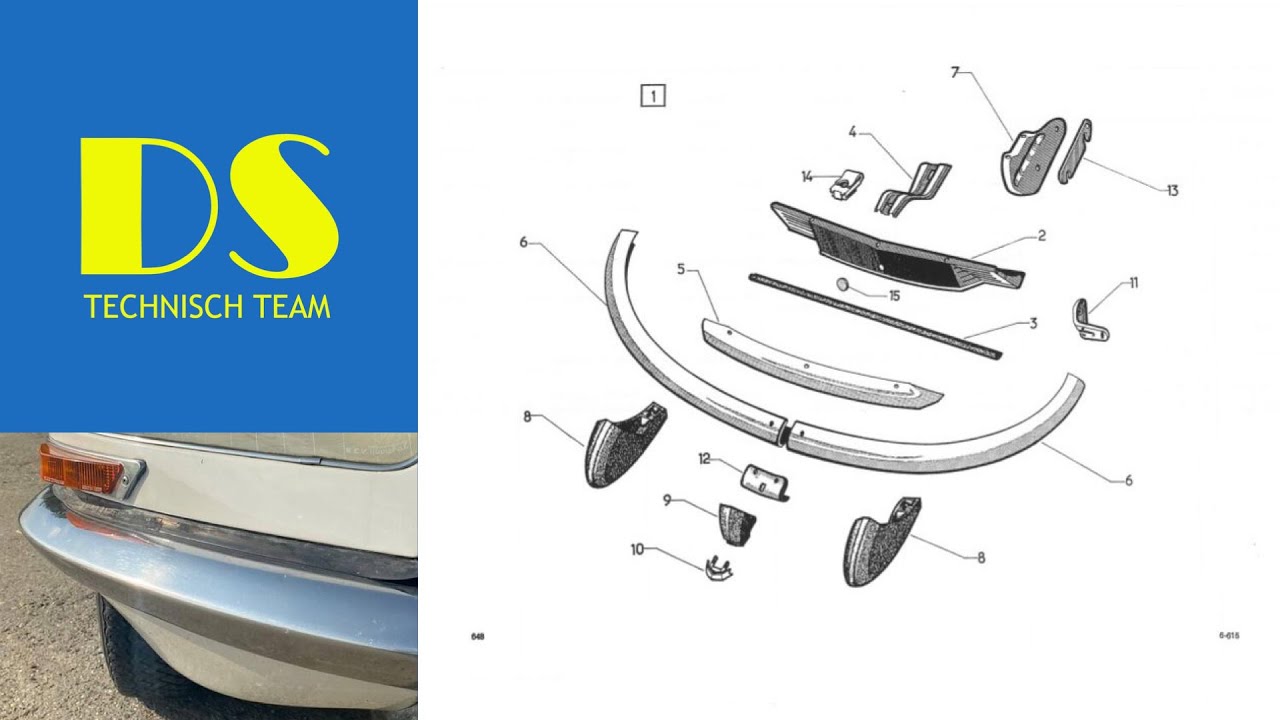 DS-TT: reparatie voorbumper