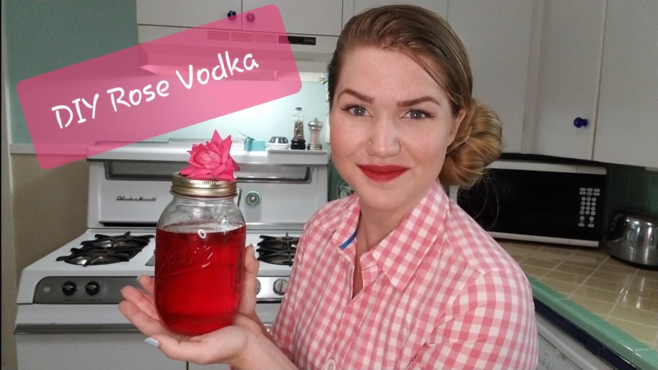 How To Make Rose Vodka - Retro Time Machine