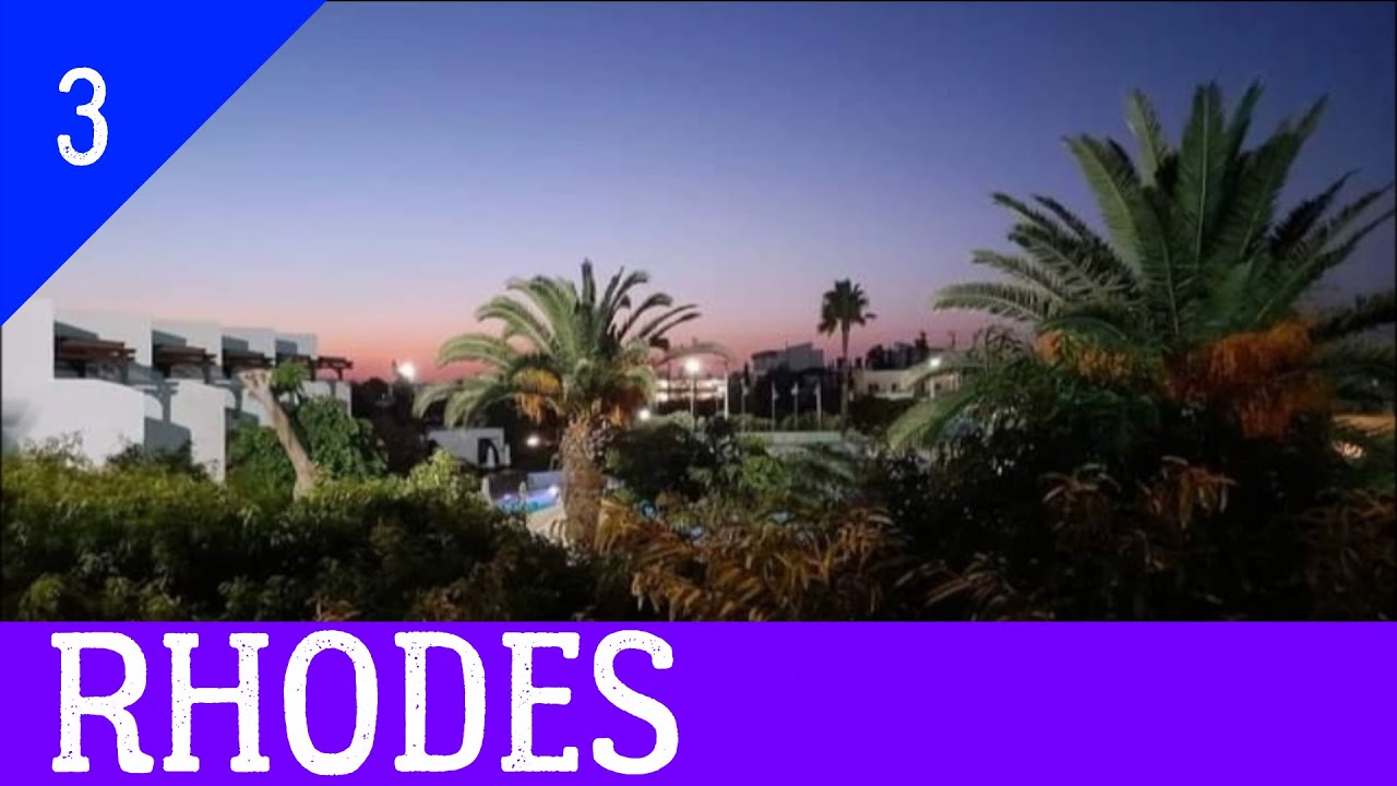 RODOS Lindos Faliraki  All inclusive vlog #3 Grecja