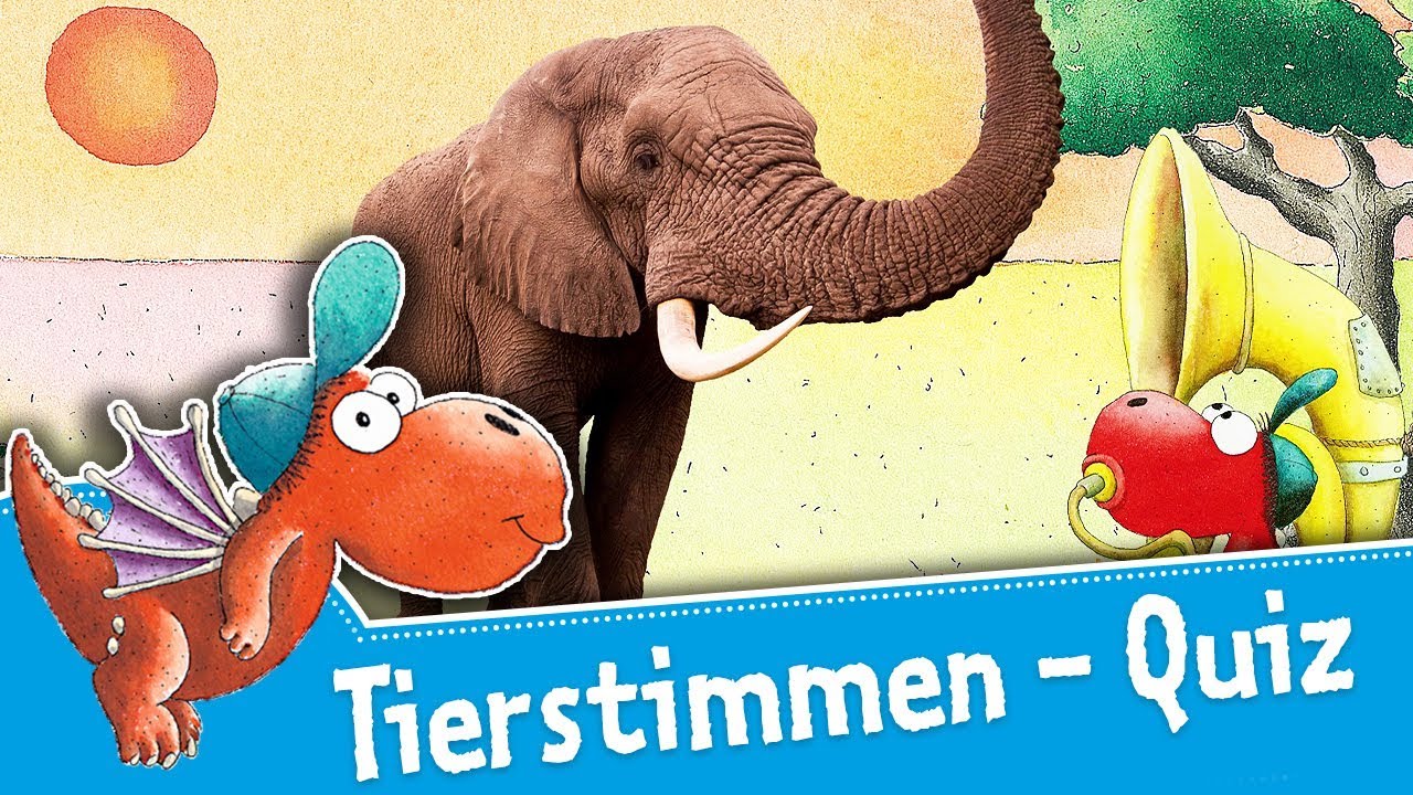 Tierstimmen-Quiz - Der kleine Drache Kokosnuss – Ratespiel für Kinder – Neues von der Dracheninsel