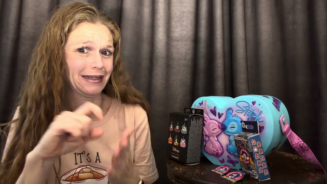 Video #515 Unboxing Giveaway ASL Disney + Loungefly