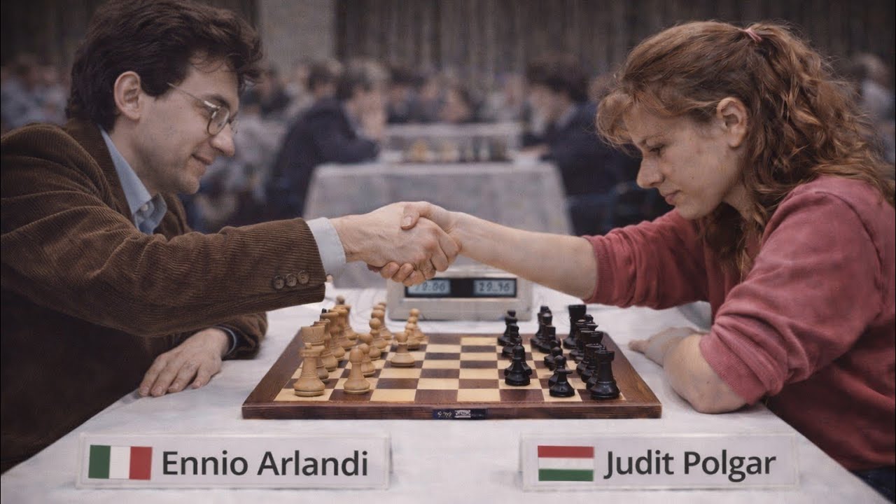 Ennio Arlandi vs Judit Polgar ◉ Portoroz/Nova Gorica - Portoroz 1991 