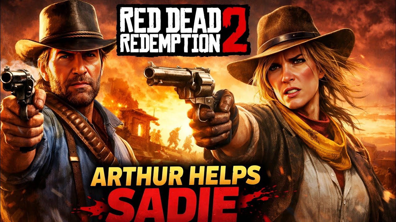 Восхождение Сэди Адлер 💥 | Артур помогает ей отомстить | RDR2