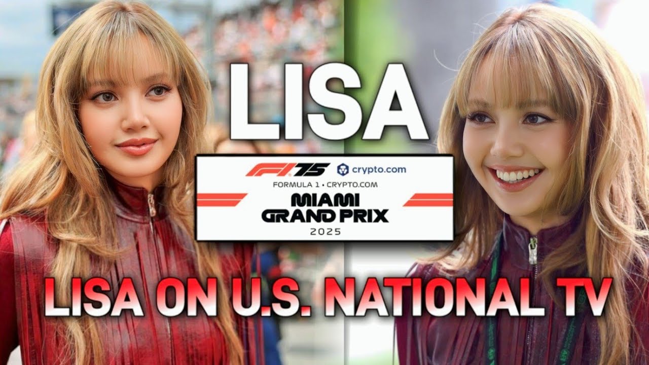 Лиза ошеломляет на Гран-при Формулы-1 в Майами | Лиза в прямом эфире U.S. National TV