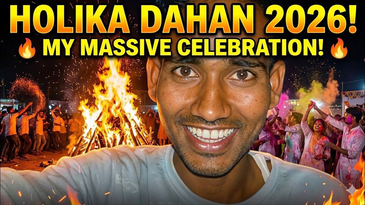 ​Why 2026 Holika Dahan was Special (Lunar Eclipse & More) 🌑🔥