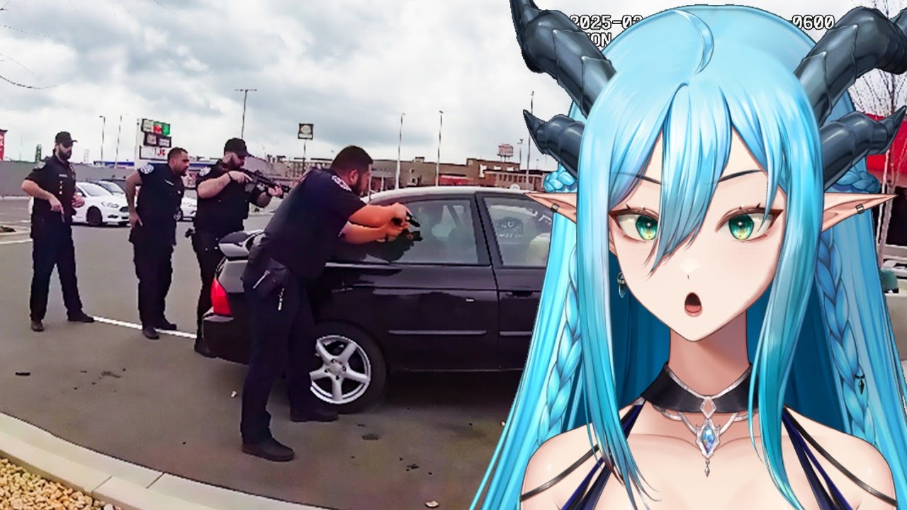Fleeing Woman Keeps Ramming Into Cars (Midwest Safety React)